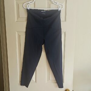 SPANX Navy Blue Booty Boost High-Rise Leggings 7/8